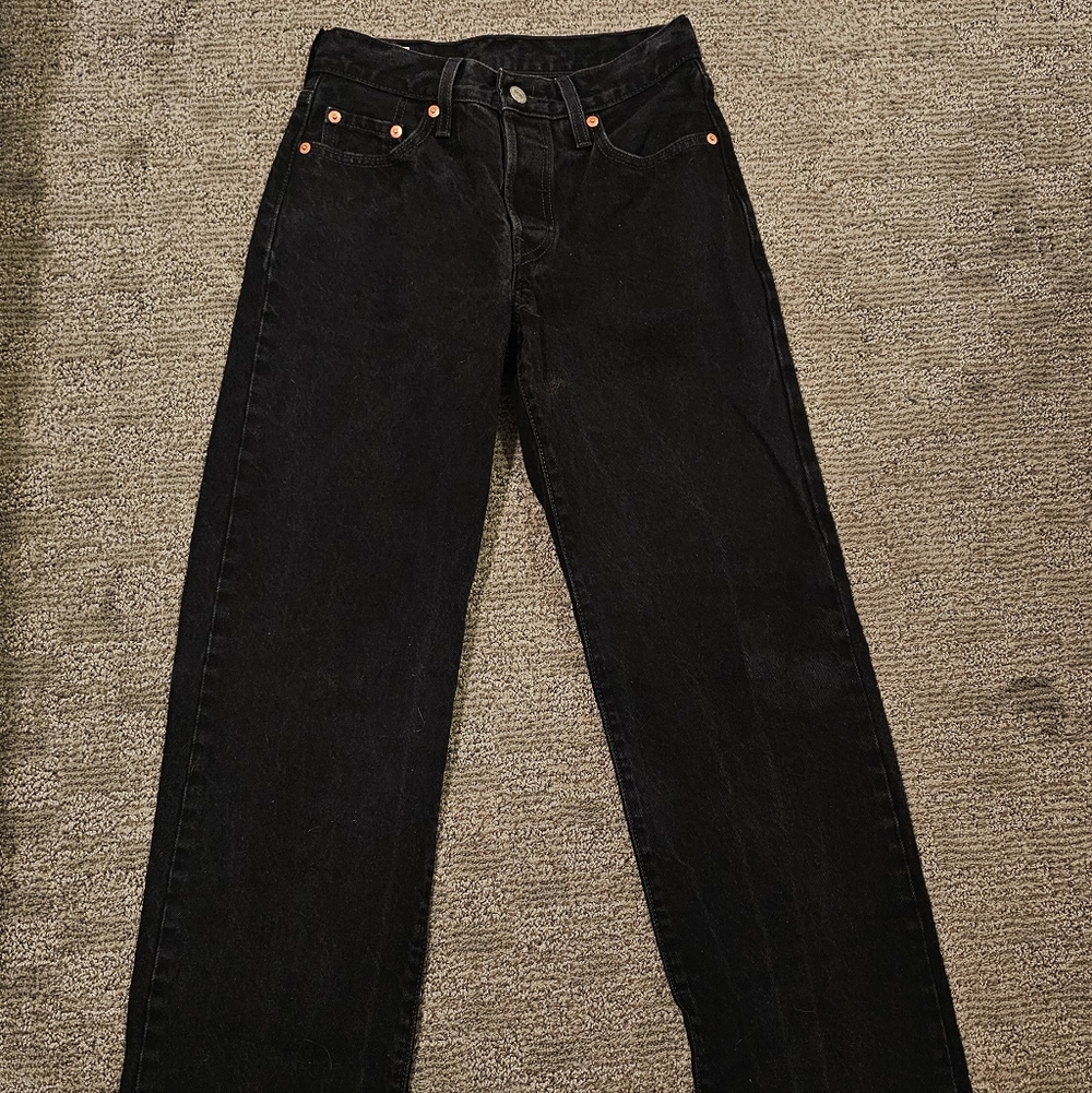 Levis 501s Black
